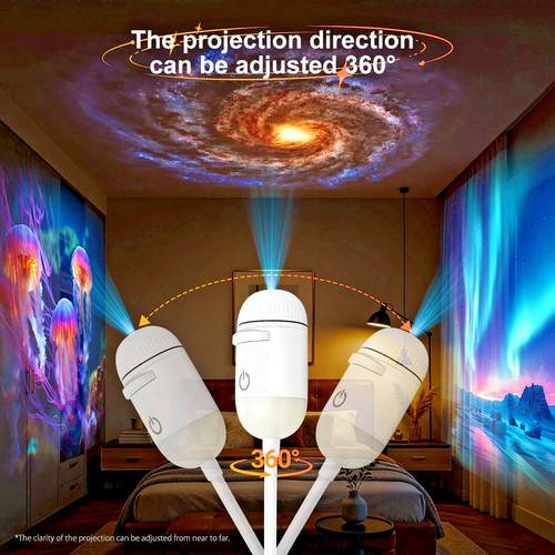 Proiettore stelle galassia led - galassia,
