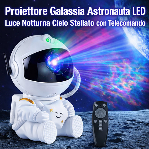 Proiettore galassia astronauta - galassia,